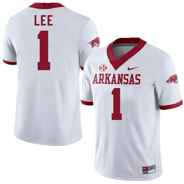 #1 Phillip Lee Arkansas Jersey,Arkansas Razorbacks College Football Jerseys Stitched-White  #1 Phillip Lee Arkansas Jersey,Arkansas Razorbacks College Football Jerseys Stitched-White